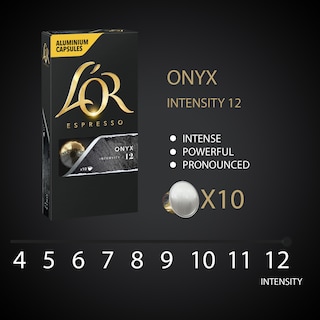 LOR | Κάψουλες Καφέ Espresso Onyx 10x5.2g