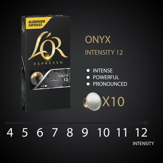 LOR | Κάψουλες Καφέ Espresso Onyx 10x5.2g
