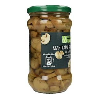 ΑΒ THINK BIO | Μανιτάρια Κομμένα σε Άλμη Βιολογικά 170g