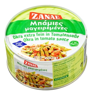 ΖΑΝΑΕ | Ready Meal Canned Okra in Olive Oil 280g