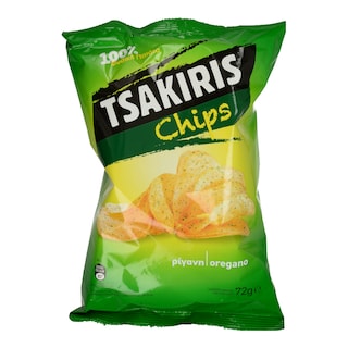 ΤΣΑΚΙΡΗΣ | ΤΣΙΠΣ ΜΕ ΡΙΓΑΝΗ 72 GR
