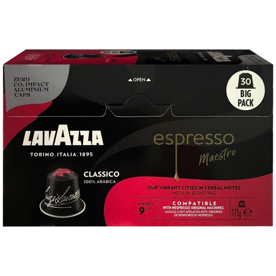 LAVAZZA Κάψουλες Καφέ Espresso Maestro Classico 30x5.7g