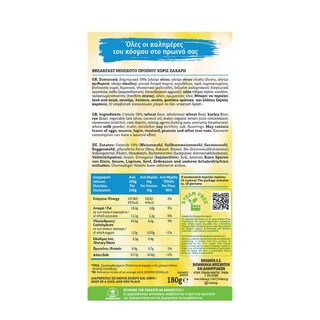 ΒΙΟΛΑΝΤΑ | Μπισκότα Breakfast Χωρίς Προσθήκη Ζάχαρης 180g