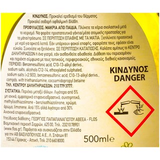 ΑΒ | ΥΓΡΟ ΑΠΟΡΡΥΠΑΝΤΙΚΟ ΠΙΑΤΩΝ ΛΕΜΟΝΙ ΜΕ ΑΝΤΛΙΑ 500 ML