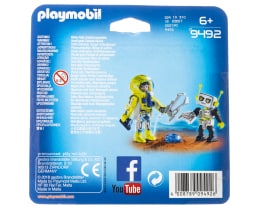 PLAYMOBIL | Παιχνίδι Αστροναύτης & Ρομπότ 1 Τεμάχιο
