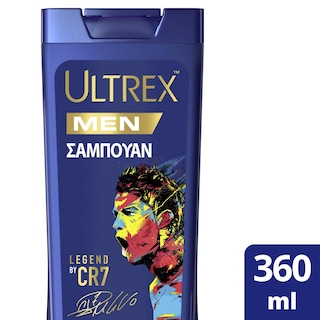 ULTREX | Σαμπουάν Legend By CR7 Αντιπιτυριδικό 360ml