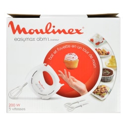 MOULINEX | Μίξερ Χειρός Easymax 200W 1 Τεμάχιο