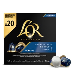 Κάψουλες Καφέ Espresso Ristretto Decaf 20x5.2g