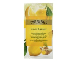 TWININGS | Αφέψημα Λεμόνι Τζίντζερ 20x1.5g