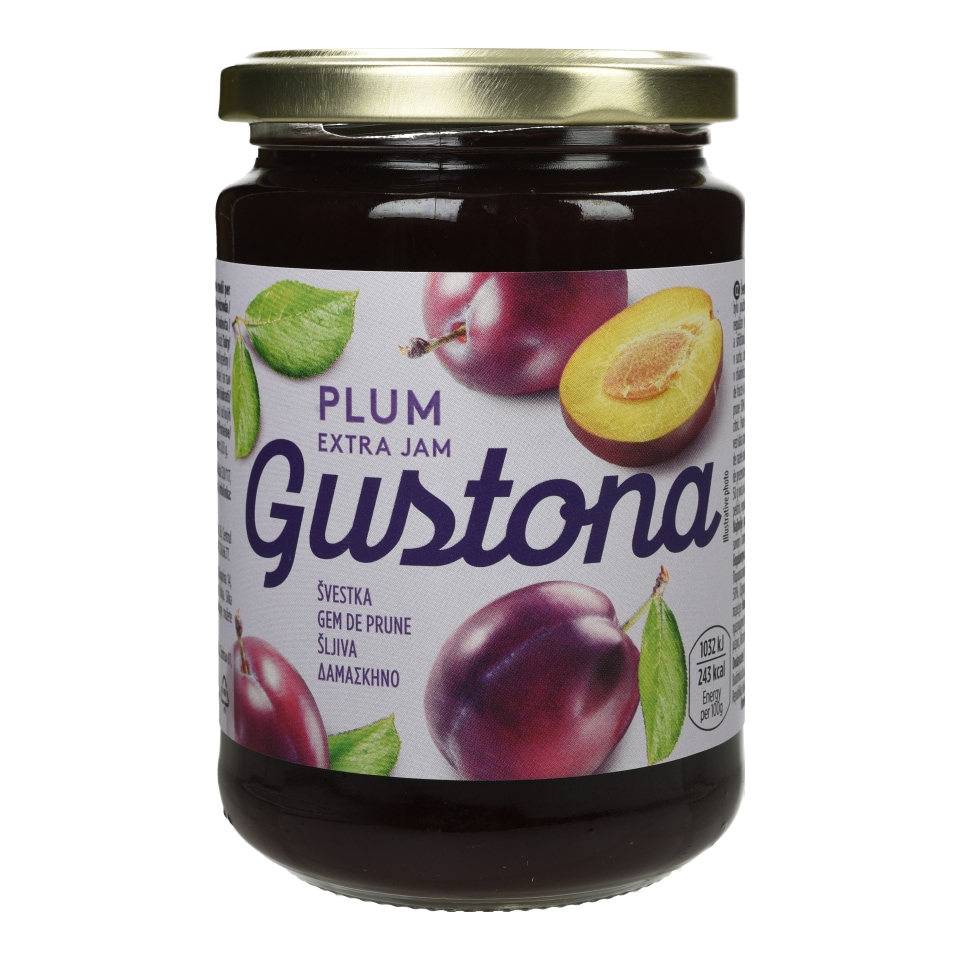 GUSTONA Μαρμελάδα Έξτρα Δαμάσκηνο 450g