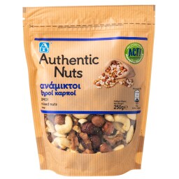 ΑΒ | Ανάμικτοι Ξηροί Καρποί Ωμοί 250gr