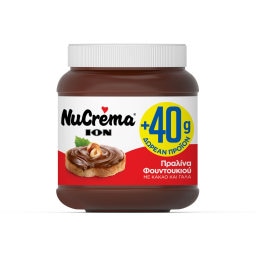 NUCREMA | Πραλίνα Φουντουκιού 380g + 40g Δώρο