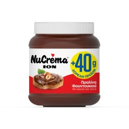 NUCREMA | Πραλίνα Φουντουκιού 380g + 40g Δώρο