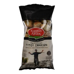 ΚΡΗΤΩΝ ΑΡΤΟΣ | ΓΑΜΟΚΟΥΛΟΥΡΟ ΤΥΠΟΥ ΣΦΑΚΙΩΝ 400 GR