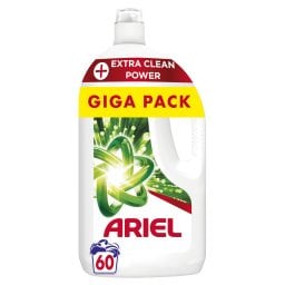 ARIEL | Υγρό Πλυντηρίου Ρούχων Extra Clean Power 60 Μεζούρες