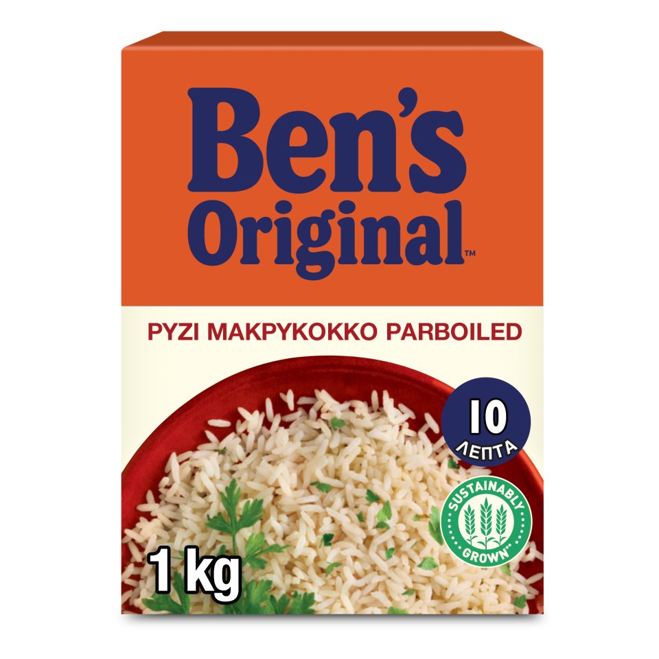 BEN'S Ρύζι Μακρύκοκο Parboiled 10' 1 Kg