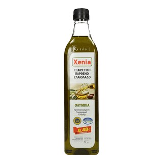 XENIA | Ελαιόλαδο Εξαιρετικό Παρθένο ΠΓΕ Ολύμπια 1lt Έκπτωση 0.40Ε