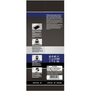 ΜΕΓΑ | Μάσκες Χειρουργικές Μίας Χρήσης Type IIR Μαύρες Large 5 Τεμάχια