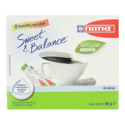 SWEET & BALANCE | Sweetener Stevia Stick 80g