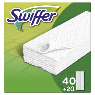 SWIFFER | Ανταλλακτικά Πανάκια Καθαρισμού 60 Τεμάχια 40+20Δώρο