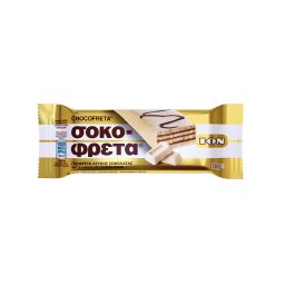 ΙΟΝ | ΣΟΚΟΦΡΕΤΑ | Γκοφρέτα Λευκή Σοκολάτα 38gr