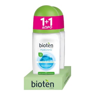 BIOTEN | Αποσμητικό Roll On Hyaluronic 50ml 1+1 Δώρο