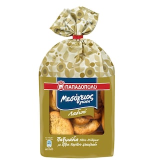 ΠΑΠΑΔΟΠΟΥΛΟΥ | ΜΕΣΟΓΕΙΟΣ ΓΕΥΣΗ | Παξιμάδια Λαδιού 350gr