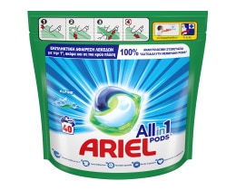 ARIEL | Kάψουλες Πλυντηρίου Ρούχων Allin1 Pods Alpine 40 Τεμάχια