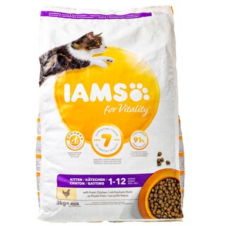 IAMS | Γατοτροφή Vitality Kitten Κοτόπουλο 3kg