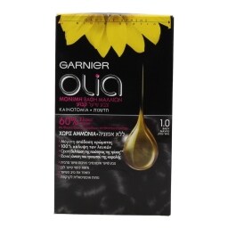 OLIA | ΒΑΦΗ ΜΑΛΛΙΩΝ ΣΕΤ Νο 1.0 ΒΑΘΥ ΜΑΥΡΟ 60 GR