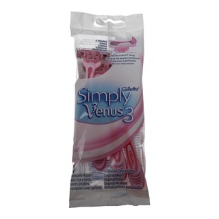 GILLETTE | SIMPLY VENUS 3 | ΞΥΡΙΣΤΙΚΗ ΜΗΧΑΝΗ ΜΙΑΣ ΧΡΗΣΗΣ SIMPLY VENUS 4 ΤΕΜ