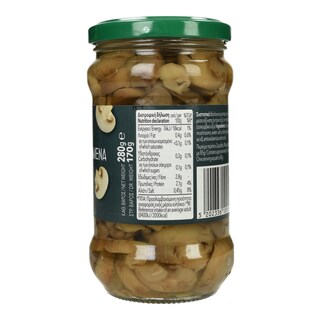 ΑΒ THINK BIO | Μανιτάρια Κομμένα σε Άλμη Βιολογικά 170g