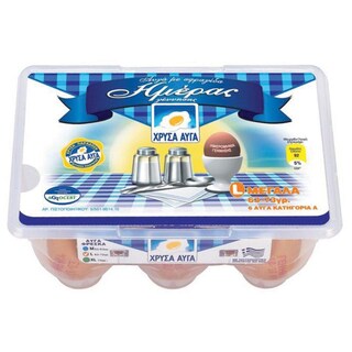 ΧΡΥΣΑ ΑΥΓΑ | ΑΥΓΑ ΕΞΑΙΡΕΤΙΚΑ ΦΡΕΣΚΑ LARGE 63/73 GR 6 ΤΕΜ