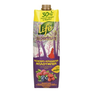 LIFE | ΧΥΜΟΣ SUPERFRUITS  1 LT