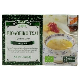ST.DALFOUR | ΤΣΑΪ ΒΙΟΛΟΓΙΚΟ ΠΡΑΣΙΝΟ 25 ΦΑΚΕΛΑ X 2 GR
