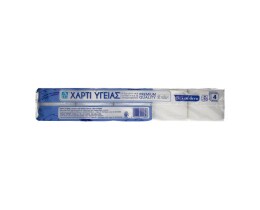 ΑΒ | Χαρτί Υγείας Βελούδινο 4 Φύλλα 10 Ρολά 1.35kg