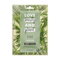 LOVE BEAUTY AND PLANET | LBP FACE SHEET MASK VETIVER .