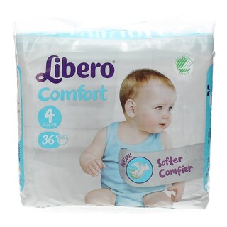 LIBERO | COMFORT DUO | ΠΑΝΕΣ ΜΩΡΟΥ MAXI 7 - 14 KGR No 4 36 ΤΕΜ