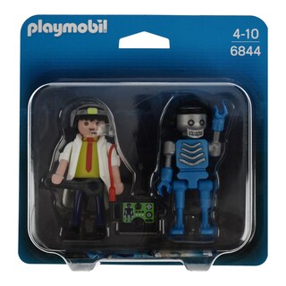 PLAYMOBIL | TOYS DUO PACK SCIENTIST & ROBOT 1 TEM