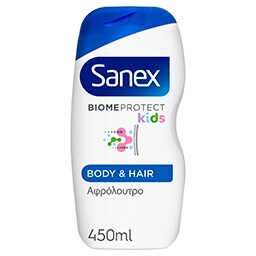 SANEX | KIDS | Αφρόλουτρο Dermo Biome Παιδικό 450ml