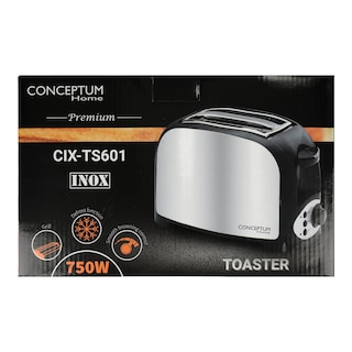 CONCEPTUM | TOASTER ΙΝΟΧ ΤS601