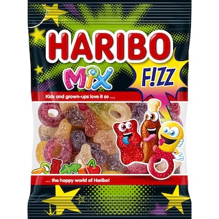 HARIBO | Καραμέλες Ζελίνια Mix Fizz 100g