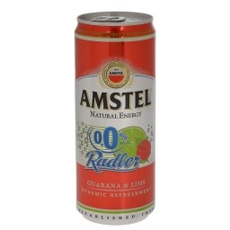 AMSTEL | RADLER | ΜΠYΡΑ GUARANA ΚΑΙ LIME ΚΟΥΤΙ 330 ML