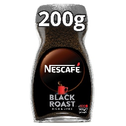 NESCAFE | NESCAFE BLACK ROAST 200G