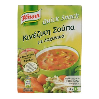 KNORR | QUICK SNACK | ΣΟΥΠΑ ΚΙΝΕΖΙΚΗ ΛΑΧΑΝΙΚΑ 35 GR