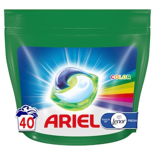 ARIEL | Kάψουλες Πλυντηρίου Ρούχων Allin1 Pods TOL Color 40 Τεμάχια