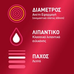 DUREX | Προφυλακτικά Sensitive XL Άνετη Εφαρμογή 12 Τεμάχια