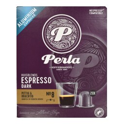 Κάψουλες Καφέ Perla Espresso Dark 20x5g