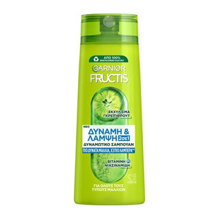 FRUCTIS | Σαμπουάν Δύναμη & Λάμψη  400 ml
