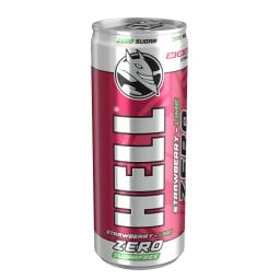 HELL | Ενεργειακό Ποτό Zero Φράουλα Κουτί 250ml